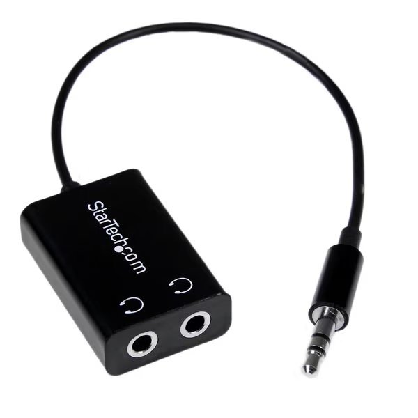 Mini Jack 3.5mm Audio Splitter Y Cable Adapter, 299549858, Startech.Com, Mfr#: MUY1MFFADP